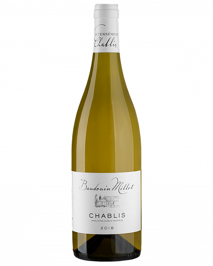 Вино Domaine Baudouin      Millet  Chablis    2018 750 мл