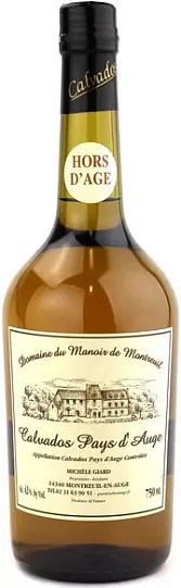 Кальвадос   Domaine du Manoir de Montreuil Calvados Pays d'Auge  Hors d'Age   700