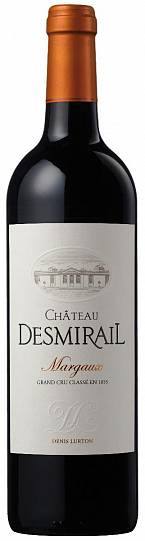 Вино Chateau Desmirail Grand cru classe Margaux AOC   2018 750 мл 13,5%