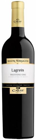 Вино Cavit  Mastri Vernacoli Lagrein    2022 750 мл