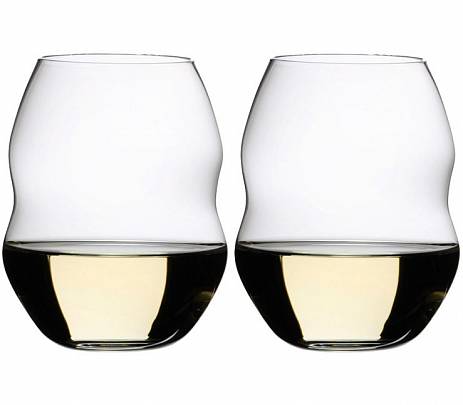 Набор из 2 бокалов   Riedel  Swirl  White wine, set of 2 glasses  Ридел