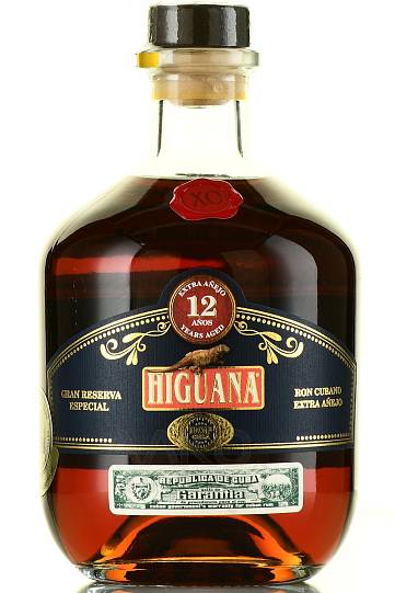 Ром  Higuana Extra Anejo Gran Reserva 12   700 мл  40%