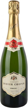 Шампанское Didier Chopin  Demi-Sec Champagne AOC  750 мл