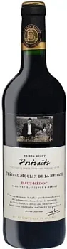 Вино Chateau Moulin de la Bridane Portraits Haut-Medoc AOC  2021  750 мл