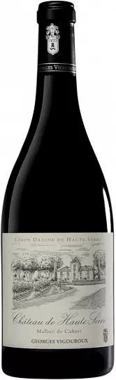 Вино Chateau de Haute-Serre   Geron Dadine   Cahors  750 мл  14,5 %
