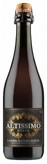 Игристое вино Altissimo  Lambrusco del Emilia IGT  Red  750 мл