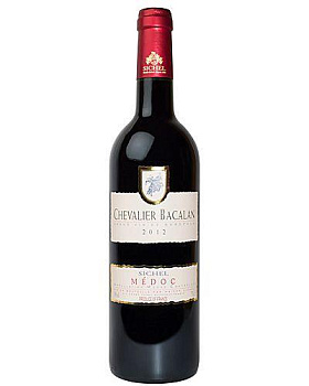 Вино Chevalier Bacalan Medoc  2010