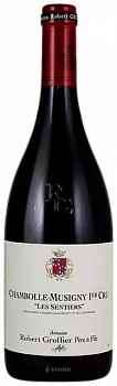 Вино Domaine Robert Groffier Pere & Fils Chambolle-Musigny 1-er Cru Les Sentiers    2020 750 мл  13,5%