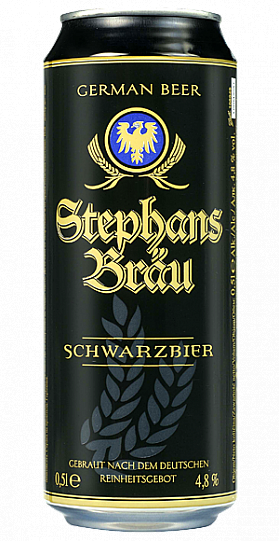 Пиво Stephans Schwarzbier 500 мл
