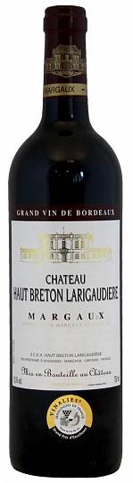Вино Château Haut Breton Larigaudière АОС  Margaux   750 мл