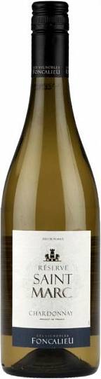 Вино Foncalieu Saint Marc  Reserve Chardonnay VdP d'Oc   2020  750 мл