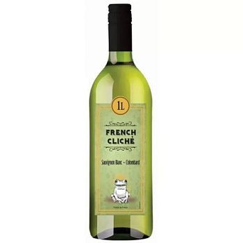 Вино French Cliche Sauvignon blanc Colombard    1000 мл