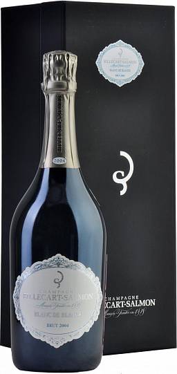 Шампанское Billecart-Salmon Cuvee Louis Brut Blanc de Blancs 2007 gift box 750 