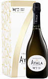 Шампанское Ayala №7 Brut  in gift box Айала №7 брют  в подарочной упаковке 2007 750 мл