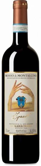 Вино Il Marroneto Ignaccio  Rosso di Montalcino DOC  2018  750 мл