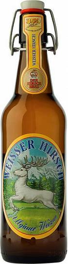Пиво Der Hirschbrau Weisser Hirsch 500 мл