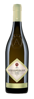 Вино Vinarija Aleksandrovic  Tema Chardonnay Винария Александрович Тема Шардонне 2018 750 мл