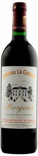 Вино Chateau La Gurgue Margaux AOC Cru Bourgeois   2014 750 мл