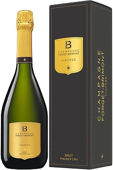 Шампанское  Forget-Brimont Brut Vintage Premier Cru 2014   gift box  750 мл  12%