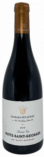 Вино Edouard Delaunay  Nuits-Saint-Georges 1-er Cru Le Saint-Georges  red dry  2018 75