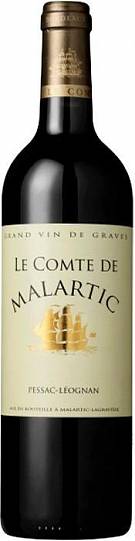Вино Chateau Malartic Lagraviere Le Comte de Malartic Pessac-Leognan AOC   2017 750 м