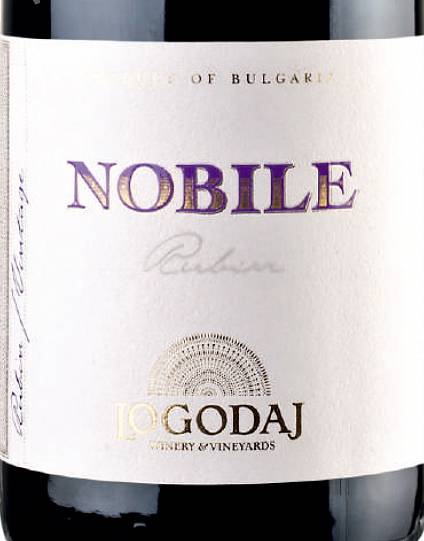 Вино Logodaj   Nobile Rubin  Логодаж  Нобиле Рубин  2016 750 мл