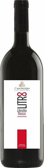 Вино L'Archetipo, "Litrotto" Rosso, Puglia IGP Л'Аркетипо Литр