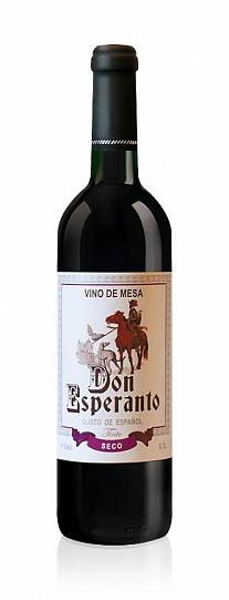 Вино столовое Don Esperanto Дон Эсперанто красное сухо
