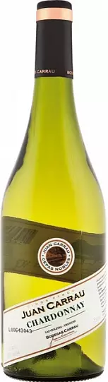 Вино  Juan Carrau  Chardonnay 2023  750 мл 13,5 %