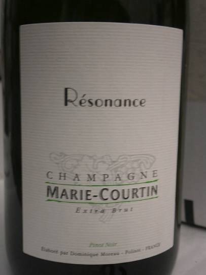 Шампанское CUVÉE RÉSONANCE  CHAMPAGNE MARIE COURTIN    2018 750 мл 