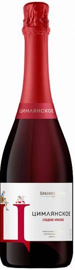 Игристое вино Tsymlyanskoe - C Red sweet 750 мл