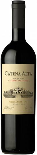 Вино Catena Zapata Catena Alta  Cabernet Sauvignon Mendoza  2018  750 мл
