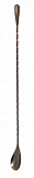 Барная ложка витая в античной медной отделке, 30 см., Vin Bouquet VINTAGE Copper Twisted Spoon