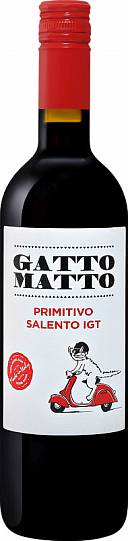 Вино   Villa degli Olmi  Gatto Matto  Primitivo Salento  Вилла Дельи Оль