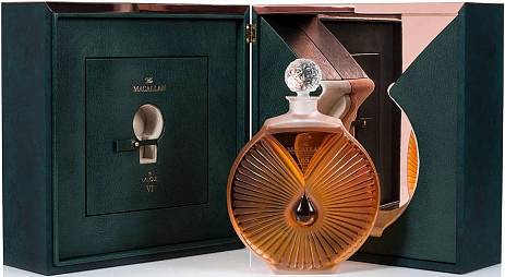 Виски The Macallan in Lalique  65 Years Old gift box 700 мл