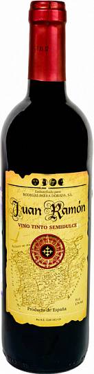 Вино  Juan Ramon  Tinto Semidulce   750 мл