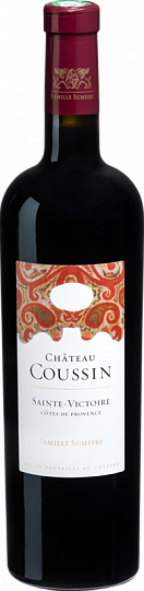 Вино Chateau Coussin Saint Victoire Cotes de Provence rouge AOP red     750 мл