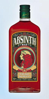 Настойка Fruko Schulz Absinth Red 700 мл