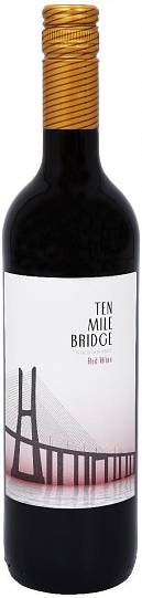 Вино Ten Mile Bridge Тен Майл Бридж красное 2017 750 мл