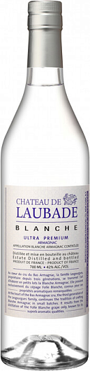 Арманьяк Chateau de Laubade Blanche Armagnac AOC 42%  700 мл