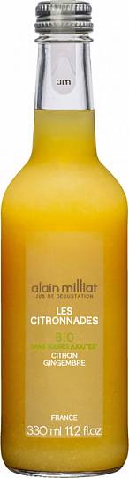Напиток   Alain Milliat Les Citronnades  Citron-Gingembre   Ален Мия   Ле 