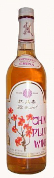 Вино Ningbo Best Spirits Hong Wan Shou - Plum Wine Нинбо Бэст Cпиритс Китайское сливовое 750 мл