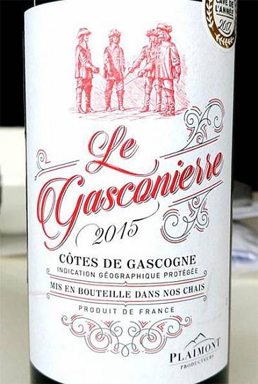 Вино Le Gasconierre Cotes de Gascogne Rouge Ле Гасконьер Кот де Гас