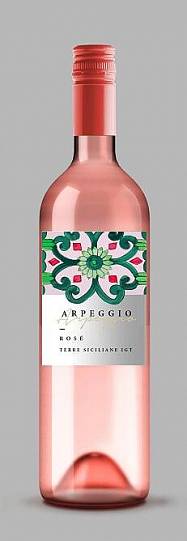 Вино Settesoli Arpeggio rosé Сеттесоли Арпеджио розе 2017 750 м