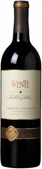 Вино Wente Southern Hills Cabernet Sauvignon Венте Саутерн Хиллс  К