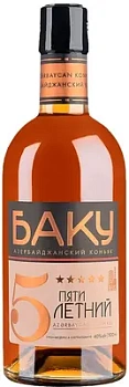 Коньяк Baku 5 Years Old  500 мл
