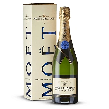 Шампанское Moet & Chandon Réserve Brut Imperial gift box  750 мл