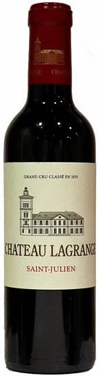Вино Chateau Lagrange  Saint-Julien AOC 3-eme Grand Cru Classe    2014 375  мл 13%