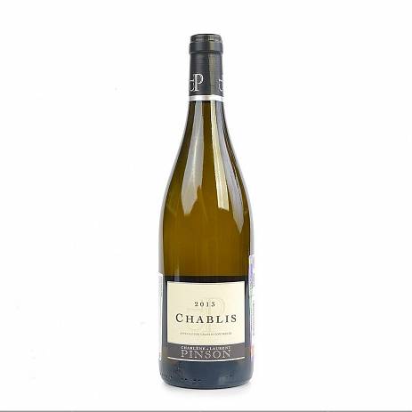 Вино Domaine Pinson  AOC Chablis Сharlene & Laurent  2017 750 мл
