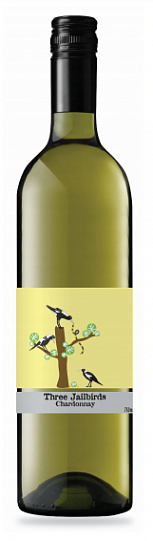 Вино The Jailbird Chardonnay 3 Джэйлбердс Шардоне 750 мл